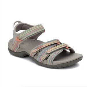 Teva Tirra Sandals Rainbow Adjustable Straps Open Toe